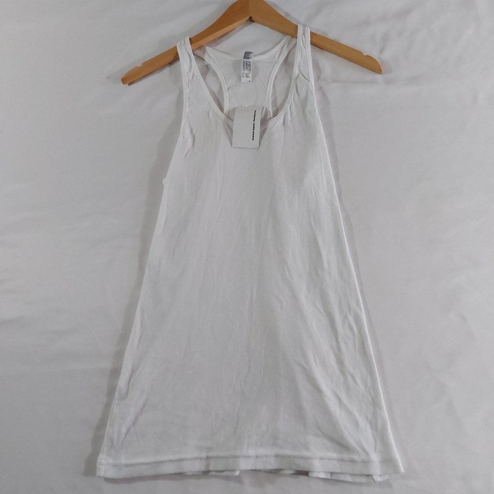 American Apparel Sheer Rib Racerback Tank Top